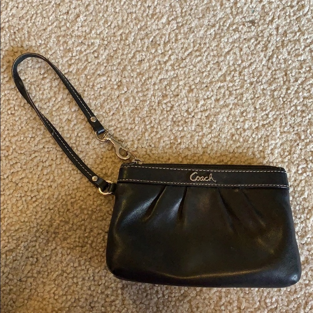Black Coach clutch